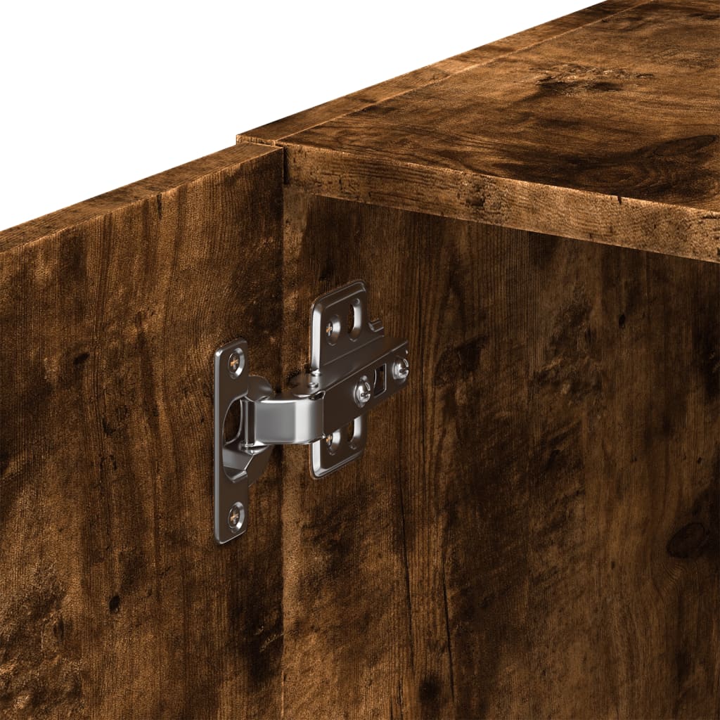 vidaXL Ντουλάπι Τοίχου Καπνιστή Δρυς 40x42,5x40 εκ. Επεξεργασμένο Ξύλο