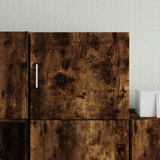 vidaXL Ντουλάπι Τοίχου Καπνιστή Δρυς 45x42,5x40 εκ. Επεξεργασμένο Ξύλο