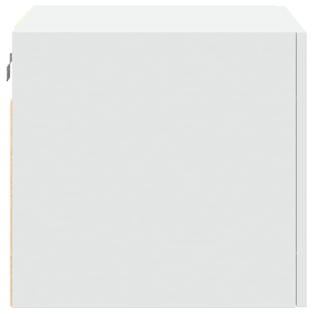vidaXL Ντουλάπι Τοίχου Λευκό 50x42,5x40 εκ. Επεξεργασμένο Ξύλο