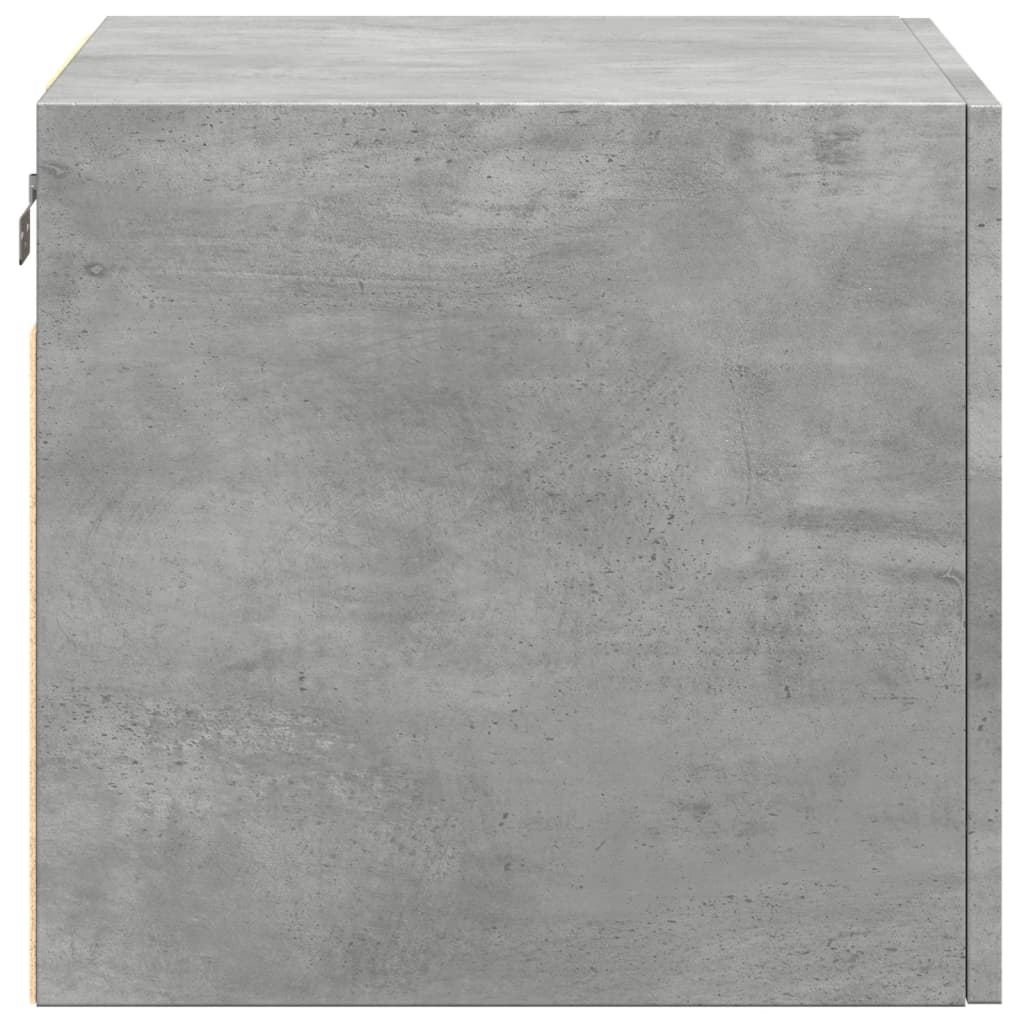 vidaXL Ντουλάπι Τοίχου Γκρι Σκυρ. 50x42,5x40 εκ. Επεξεργασμένο Ξύλο
