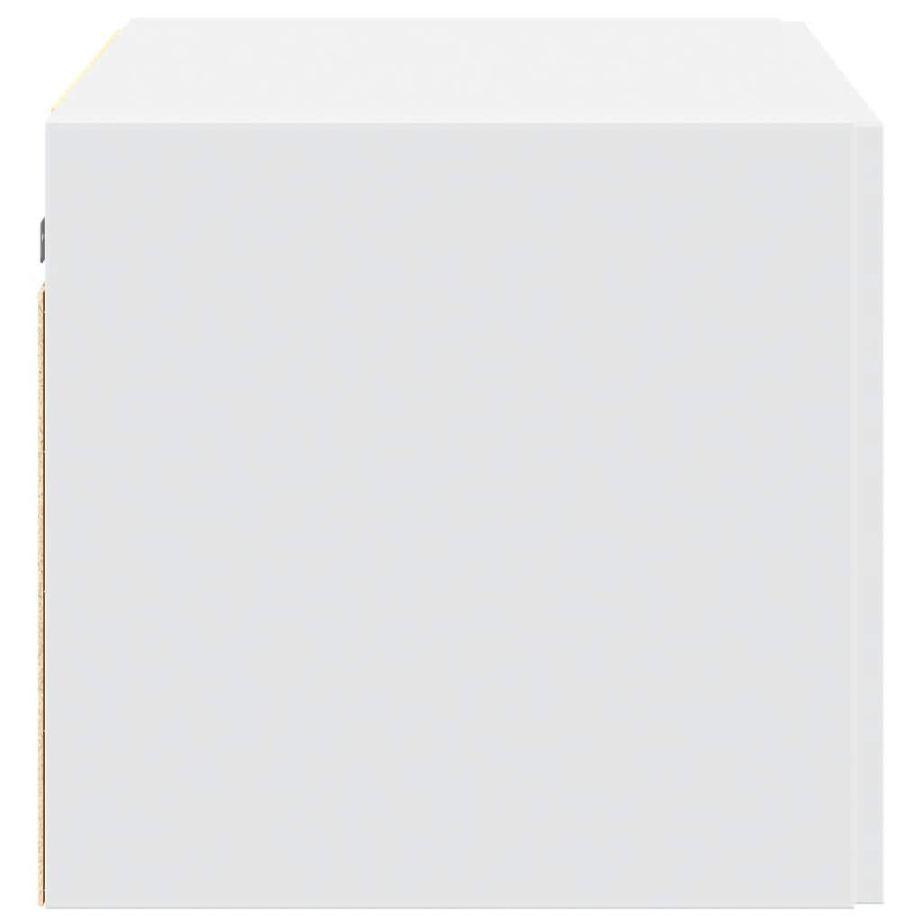 vidaXL Ντουλάπι Τοίχου Λευκό 70x42,5x40 εκ. από Επεξεργασμένο Ξύλο