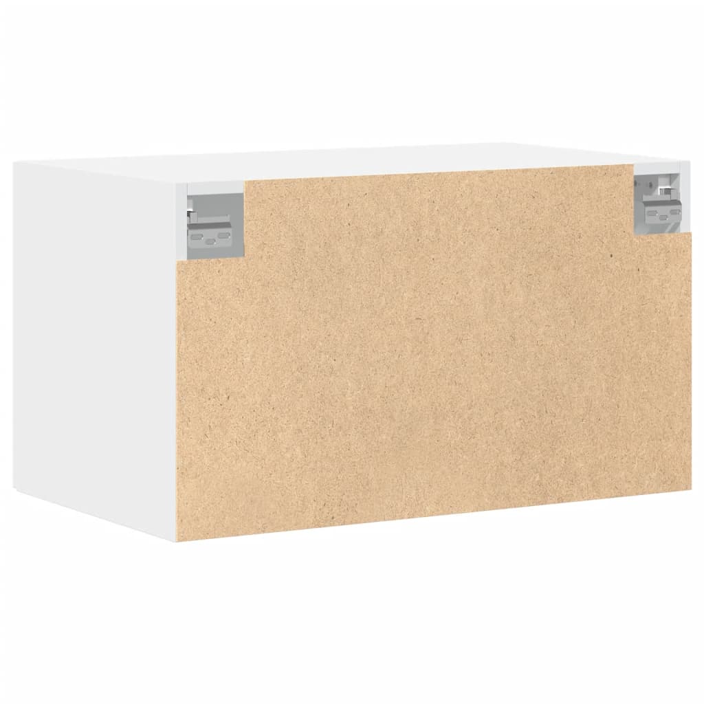 vidaXL Ντουλάπι Τοίχου Λευκό 70x42,5x40 εκ. από Επεξεργασμένο Ξύλο