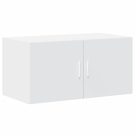 vidaXL Ντουλάπι Τοίχου Λευκό 80x42,5x40 εκ. Επεξεργασμένο Ξύλο