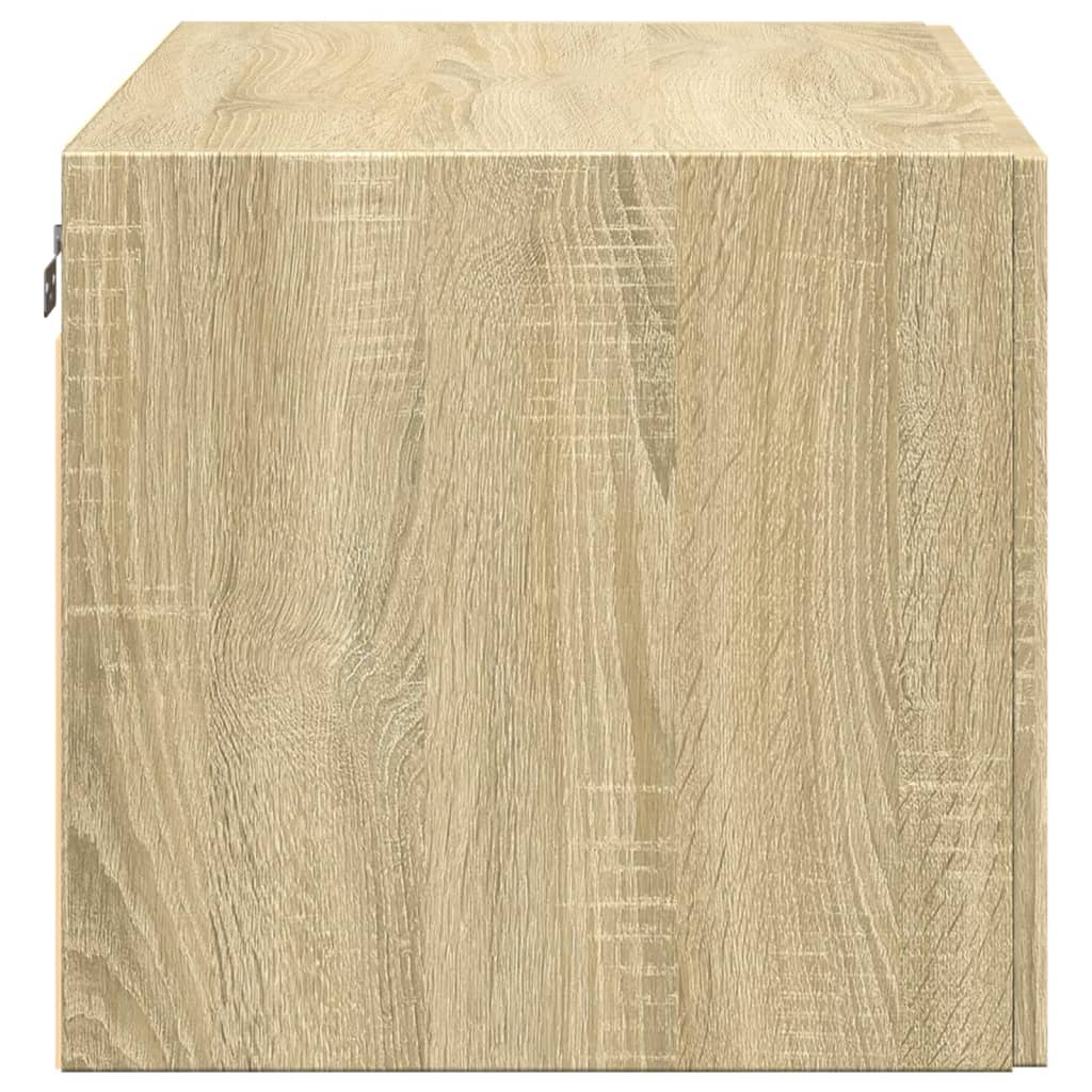 vidaXL Ντουλάπι Τοίχου Sonoma Δρυς 80x42,5x40 εκ. Επεξεργασμένο Ξύλο