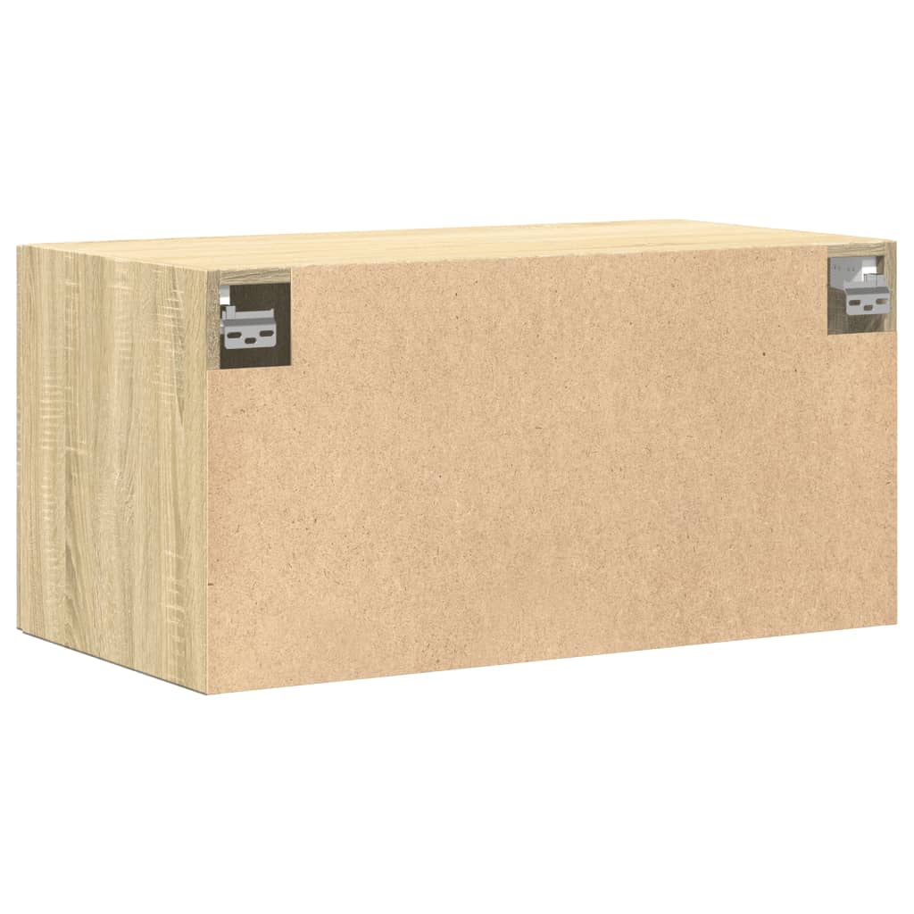 vidaXL Ντουλάπι Τοίχου Sonoma Δρυς 80x42,5x40 εκ. Επεξεργασμένο Ξύλο