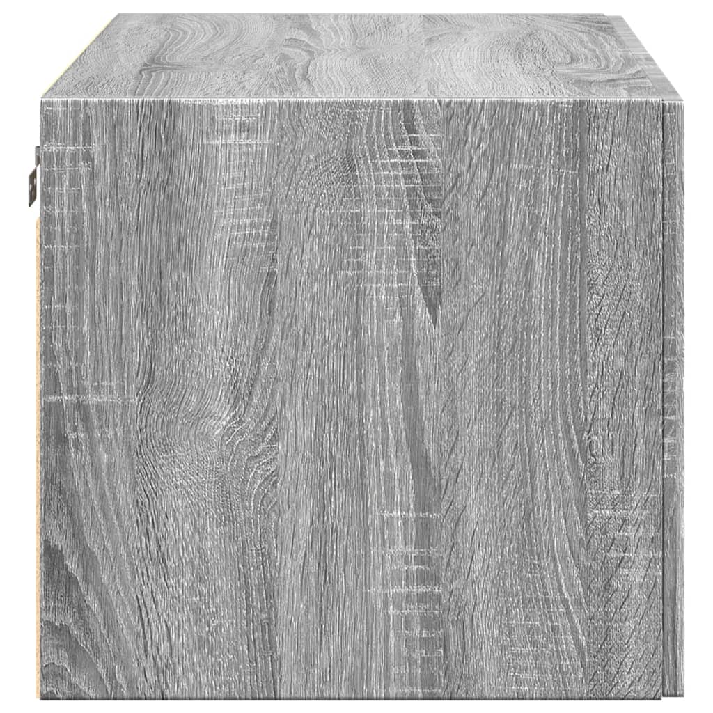 vidaXL Ντουλάπι Τοίχου Γκρι Sonoma 80x42,5x40 εκ. Επεξεργασμένο Ξύλο