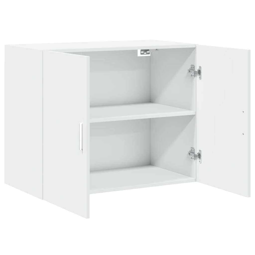 vidaXL Ντουλάπι Τοίχου Λευκό 80x42,5x64 εκ. από Επεξεργασμένο Ξύλο