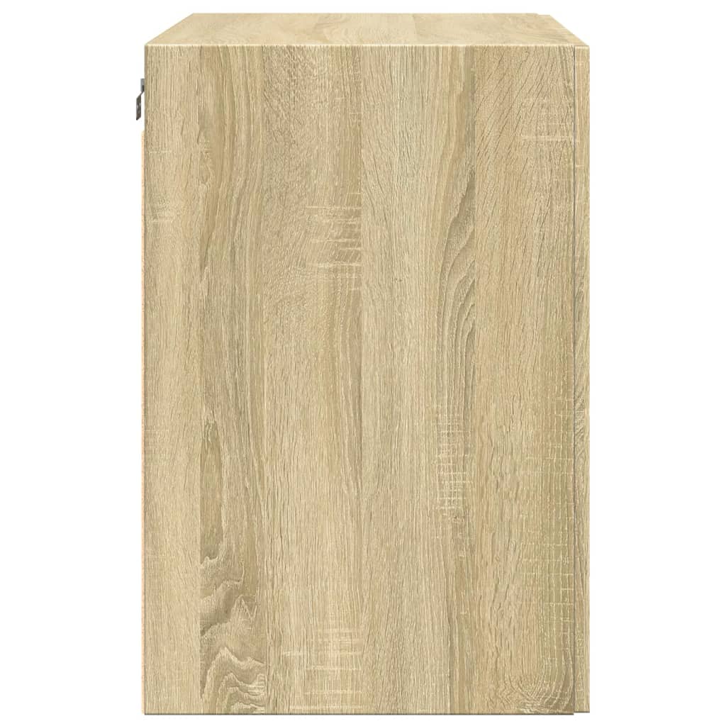vidaXL Ντουλάπι Τοίχου Sonoma Δρυς 80x42,5x64 εκ. Επεξεργασμένο Ξύλο