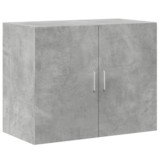 vidaXL Ντουλάπι Τοίχου Γκρι Σκυρ. 80x42,5x64 εκ. Επεξεργασμένο Ξύλο