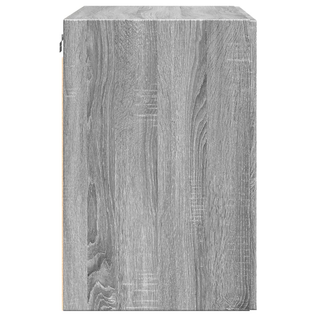 vidaXL Ντουλάπι Τοίχου Γκρι Sonoma 80x42,5x64 εκ. Επεξεργασμένο Ξύλο
