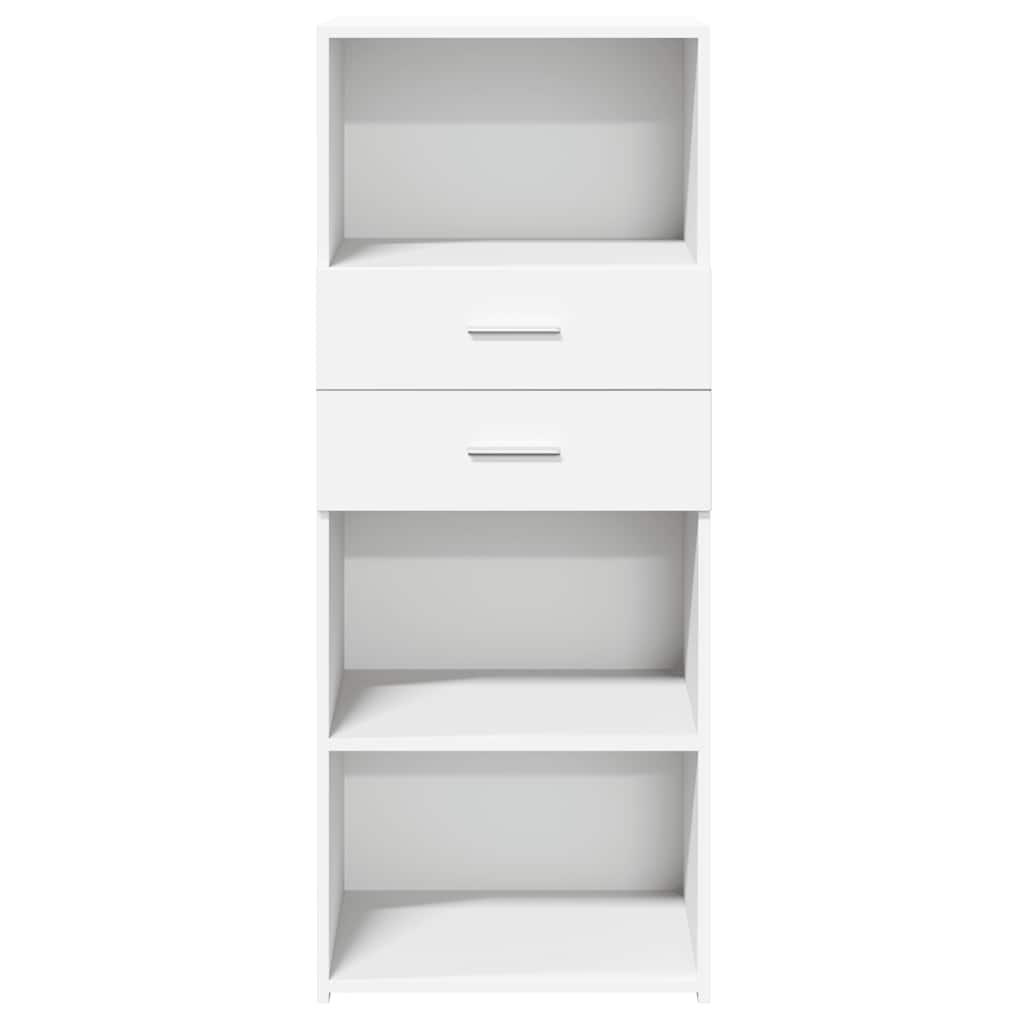 vidaXL Ντουλάπι Μαύρο 50x42,5x124 εκ. από Επεξεργασμένο Ξύλο