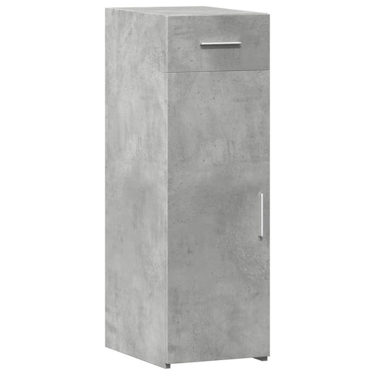 vidaXL Ντουλάπι Γκρι Σκυροδέματος 30x42,5x93 εκ. Επεξεργασμένο Ξύλο