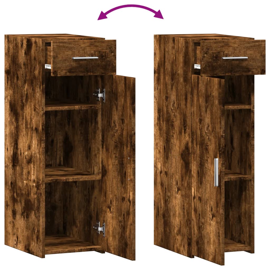 vidaXL Ντουλάπι Καπνιστή Δρυς 30x42,5x93 εκ. από Επεξεργ. Ξύλο