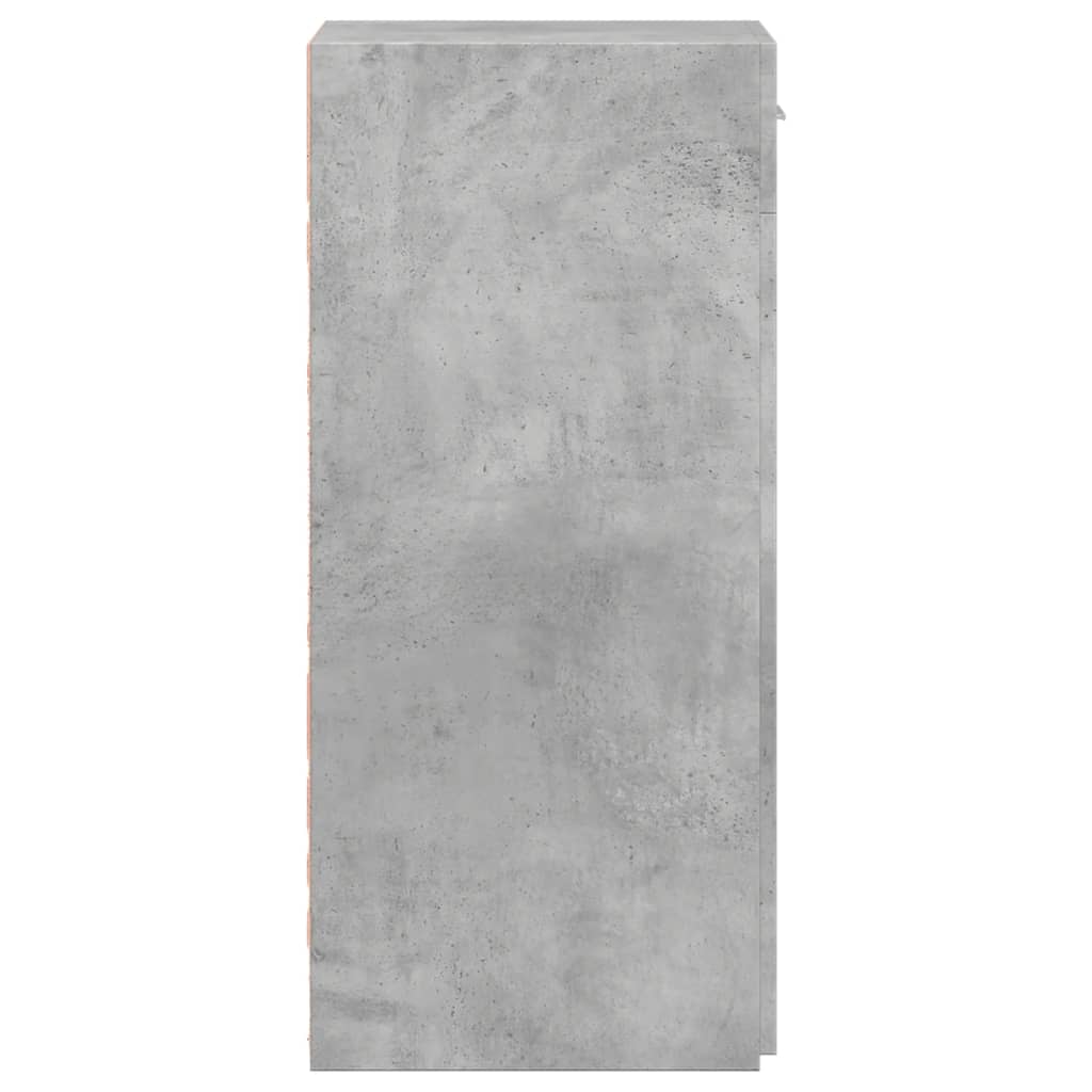 vidaXL Ντουλάπι Γκρι Σκυροδέματος 40x42,5x93 εκ. Επεξεργασμένο Ξύλο