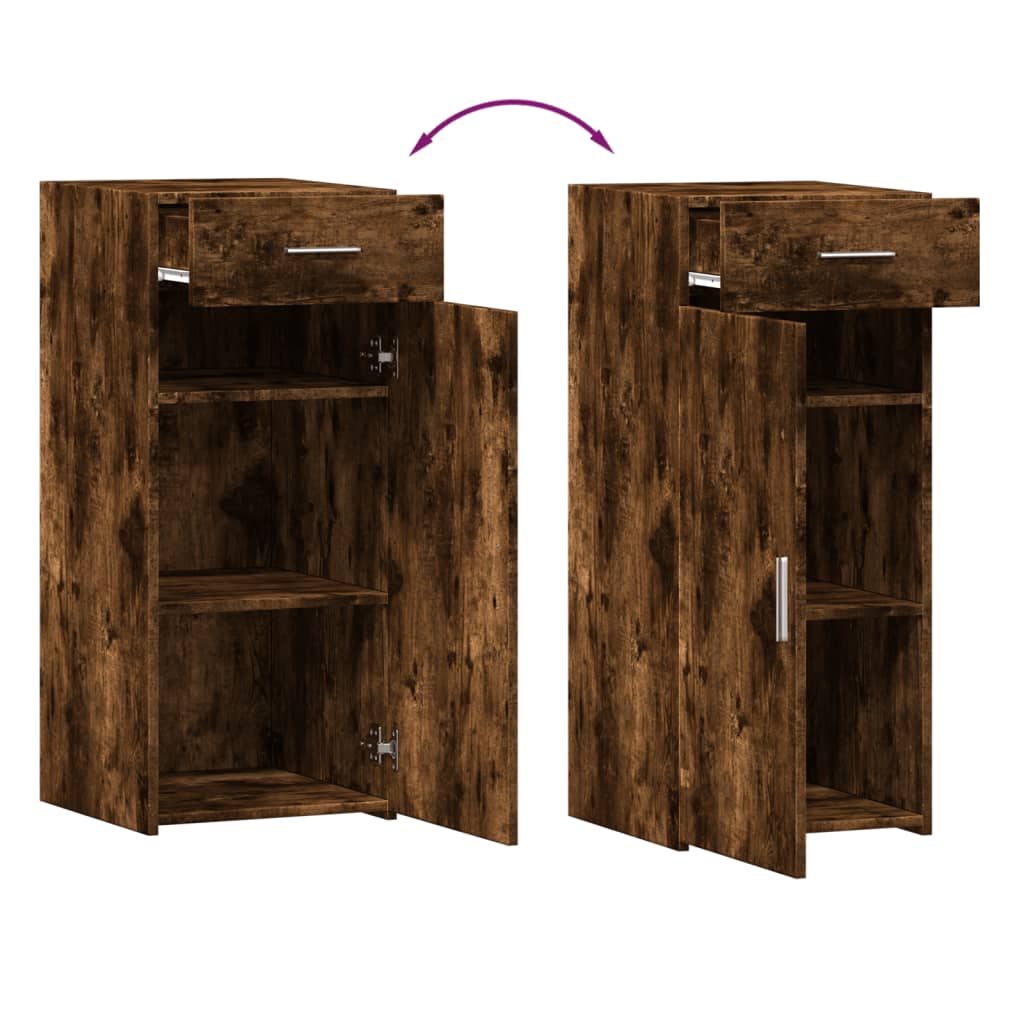 vidaXL Ντουλάπι Καπνιστή Δρυς 40x42,5x93 εκ. από Επεξεργ. Ξύλο