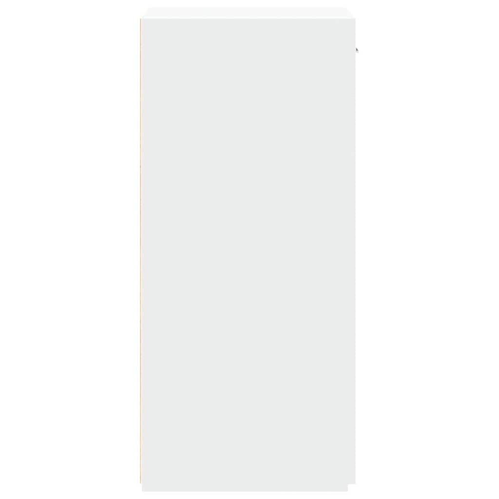vidaXL Συρταριέρα Λευκή 45x42,5x93 εκ. από Επεξεργασμένο Ξύλο
