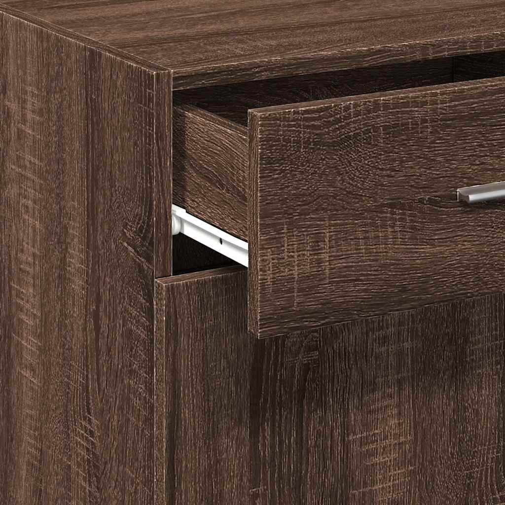 vidaXL Ντουλάπι Καφέ Δρυς 45x42,5x93 εκ. Επεξεργασμένο Ξύλο
