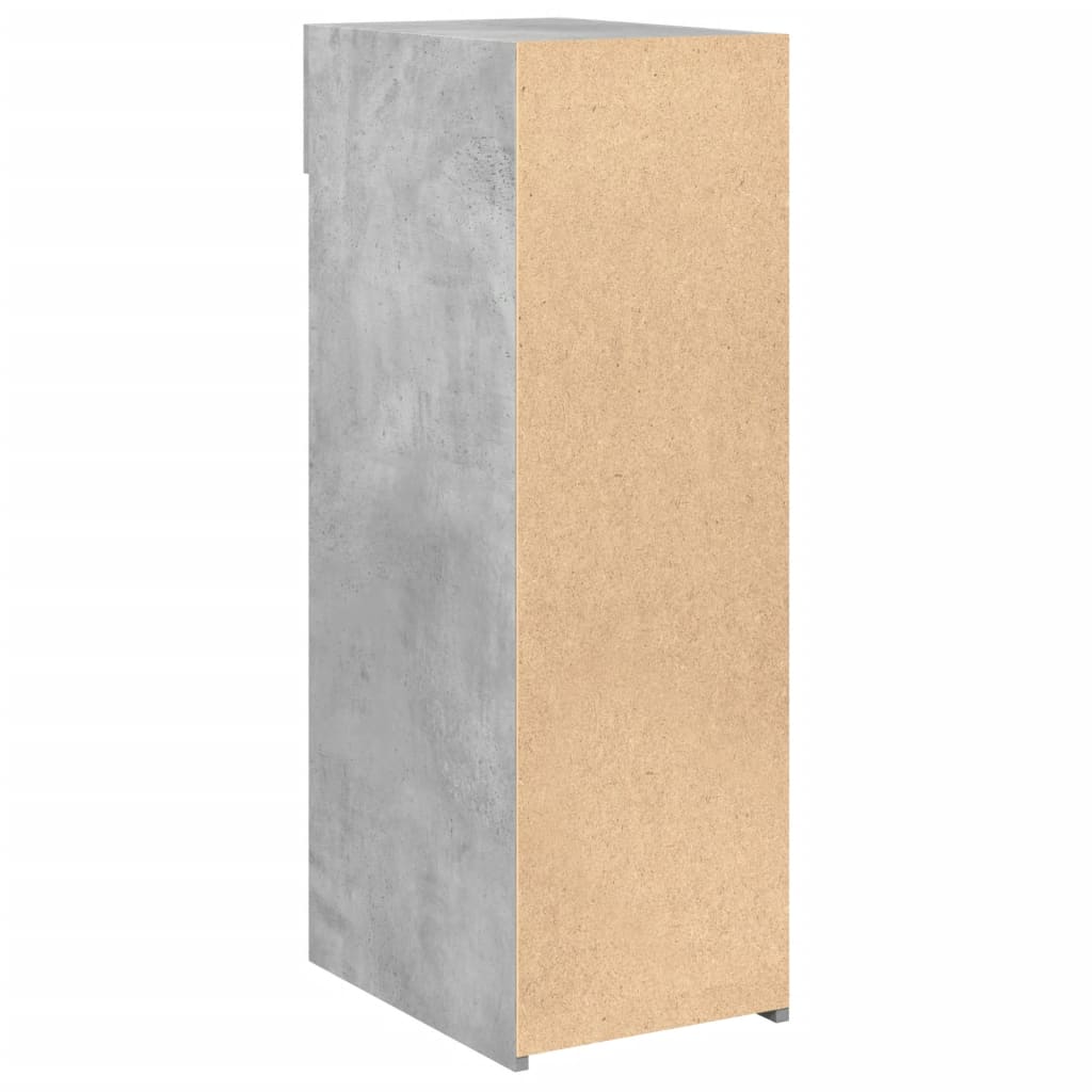 vidaXL Ντουλάπι Γκρι Σκυροδέματος 30x42,5x93 εκ. Επεξεργασμένο Ξύλο