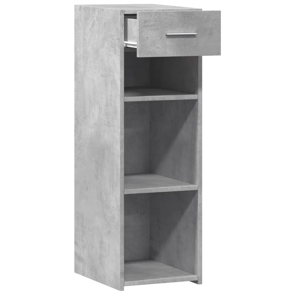vidaXL Ντουλάπι Γκρι Σκυροδέματος 30x42,5x93 εκ. Επεξεργασμένο Ξύλο