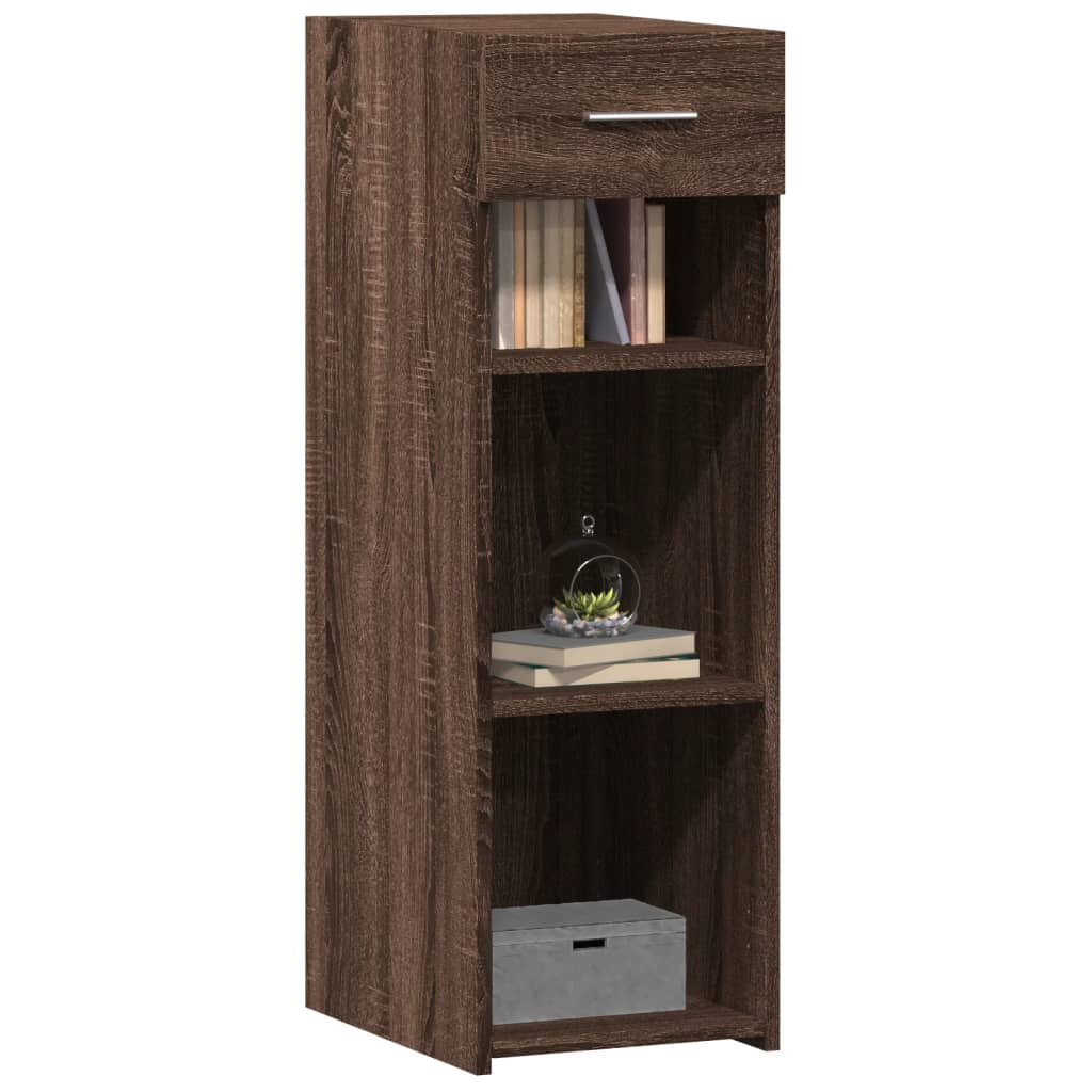 vidaXL Μπουφές Καφέ Δρυς 30x42,5x93 εκ. από Επεξεργασμένο Ξύλο