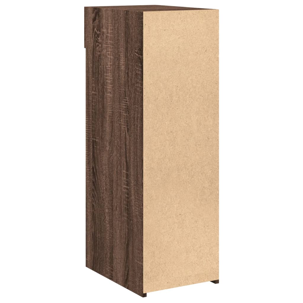vidaXL Μπουφές Καφέ Δρυς 30x42,5x93 εκ. από Επεξεργασμένο Ξύλο