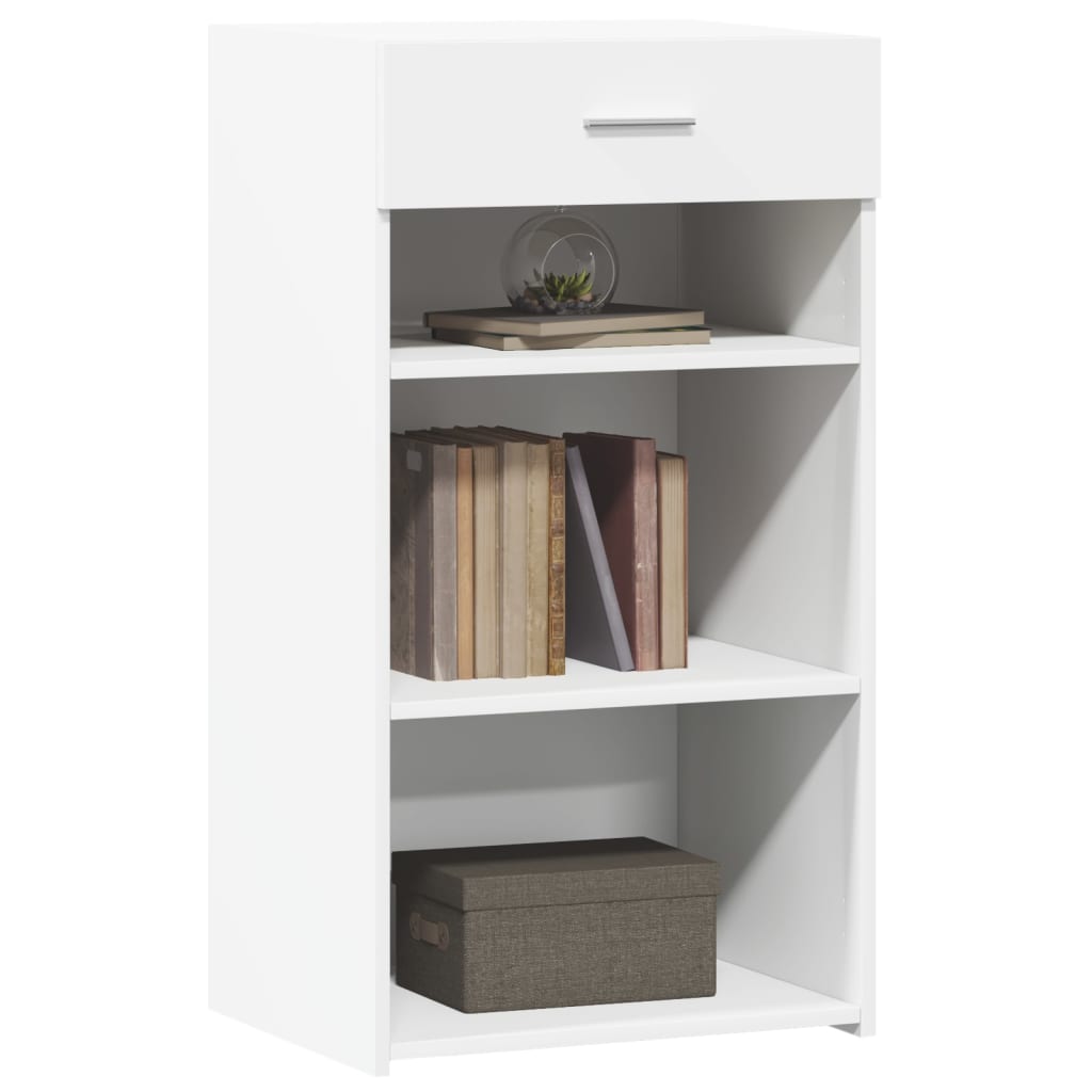 vidaXL Συρταριέρα Λευκή 50x42,5x93 εκ. από Επεξεργασμένο Ξύλο