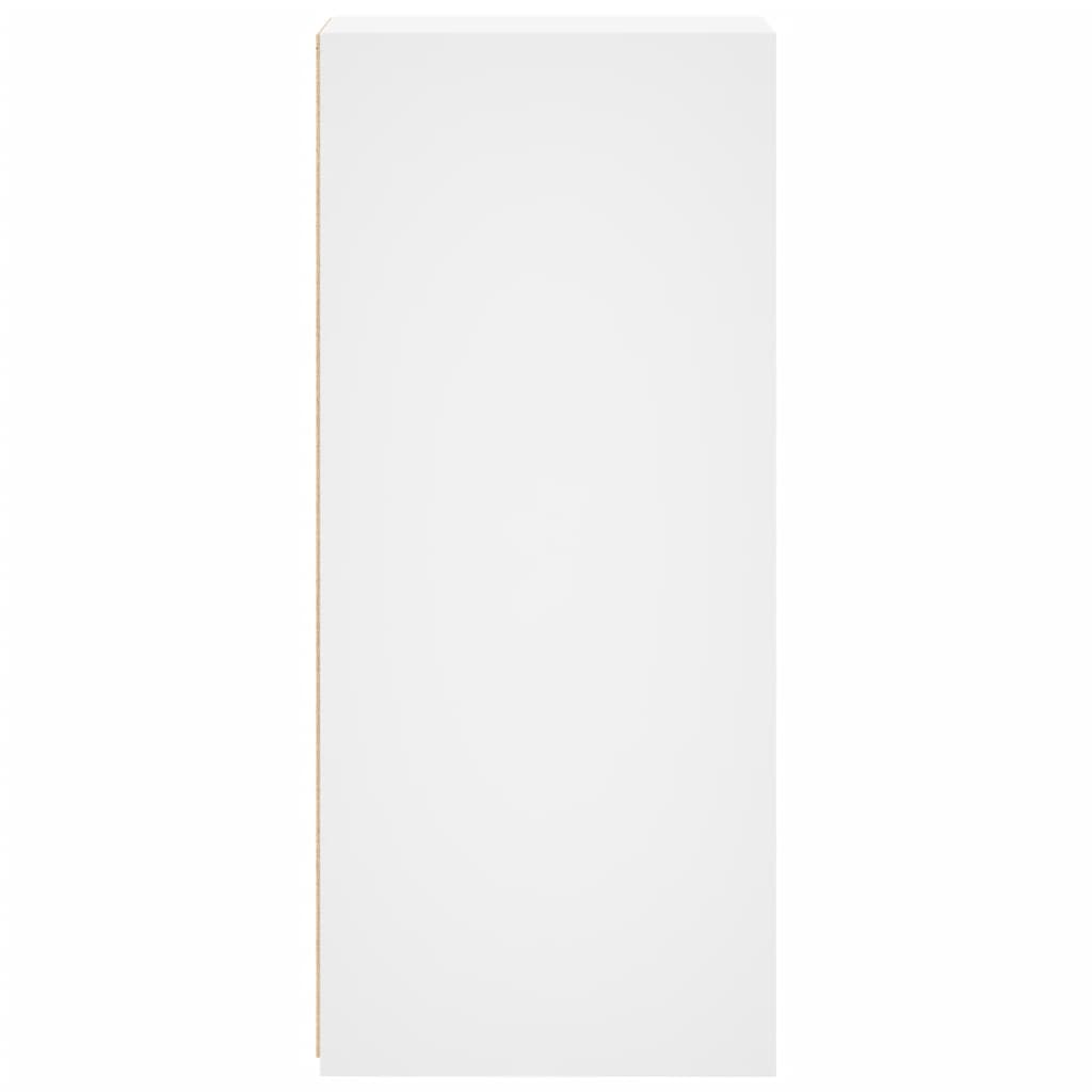 vidaXL Συρταριέρα Λευκή 30x42,5x93 εκ. από Επεξεργασμένο Ξύλο