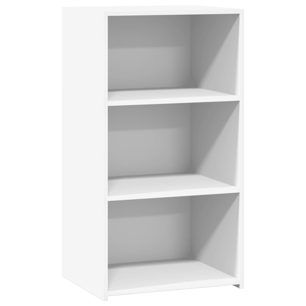 vidaXL Συρταριέρα Λευκή 50x41x93 εκ. από Επεξεργασμένο Ξύλο