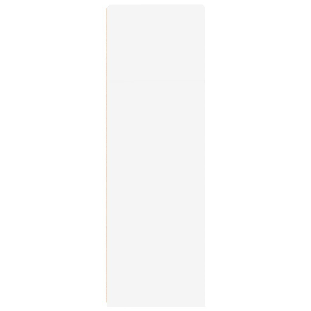 vidaXL Ντουλάπι Λευκό 30x41x124 εκ. από Επεξεργασμένο Ξύλο