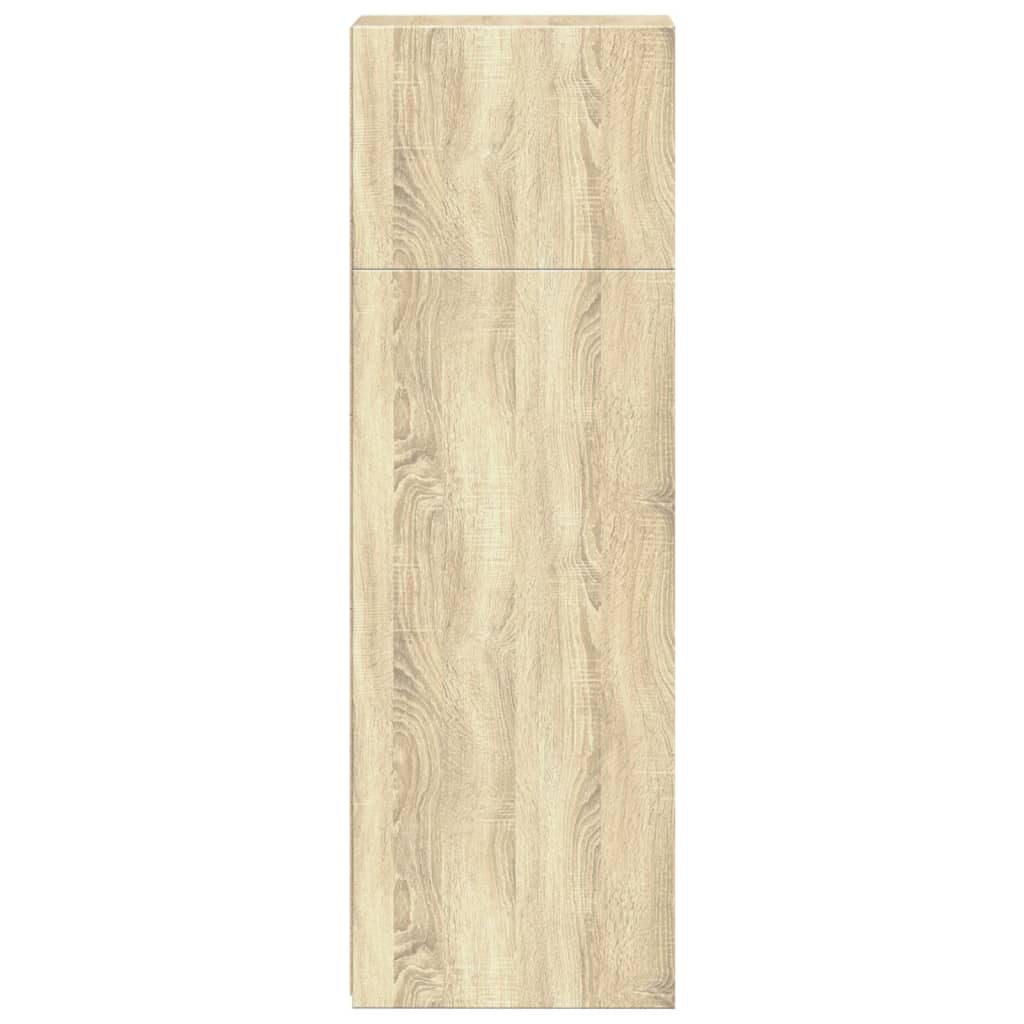 vidaXL Ντουλάπι Sonoma Δρυς 30x41x124 εκ. από Επεξεργασμένο Ξύλο