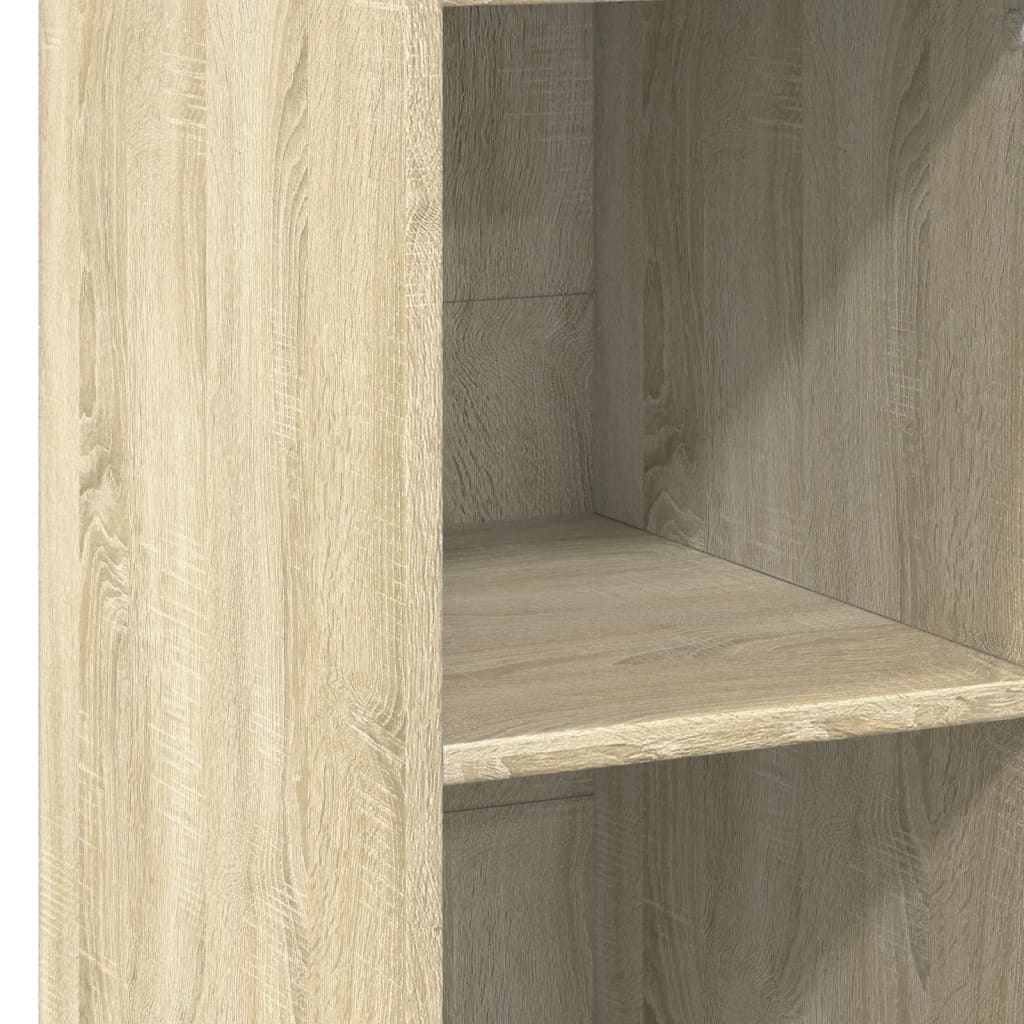 vidaXL Ντουλάπι Sonoma Δρυς 30x41x124 εκ. από Επεξεργασμένο Ξύλο