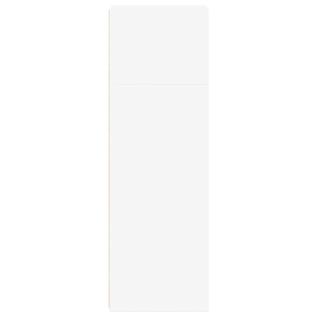 vidaXL Ντουλάπι Λευκό 40x41x124 εκ. από Επεξεργασμένο Ξύλο