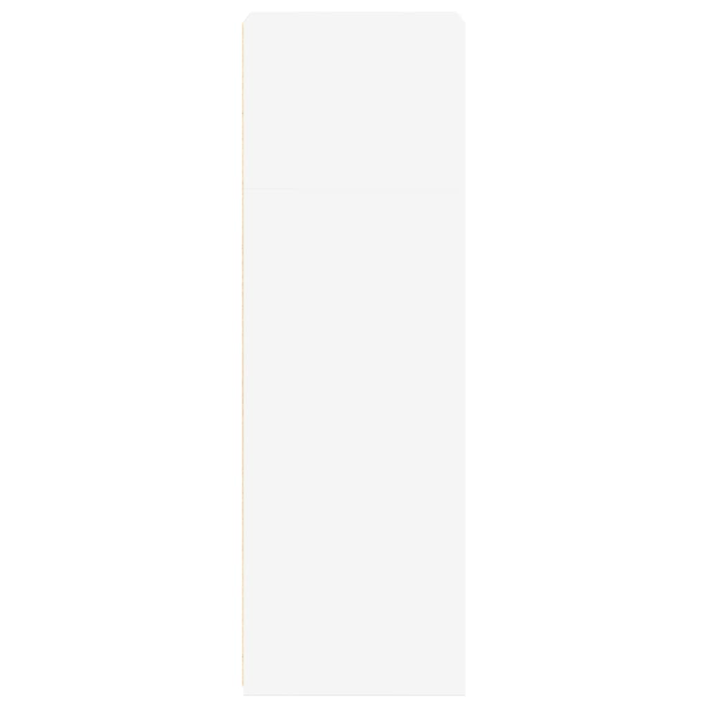 vidaXL Ντουλάπι Λευκό 45x41x124 εκ. από Επεξεργασμένο Ξύλο