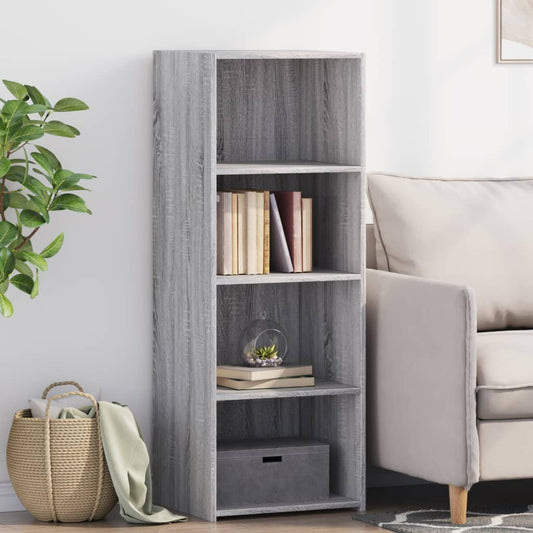 vidaXL Ντουλάπι Γκρι Sonoma 45x41x124 εκ. από Επεξεργασμένο Ξύλο
