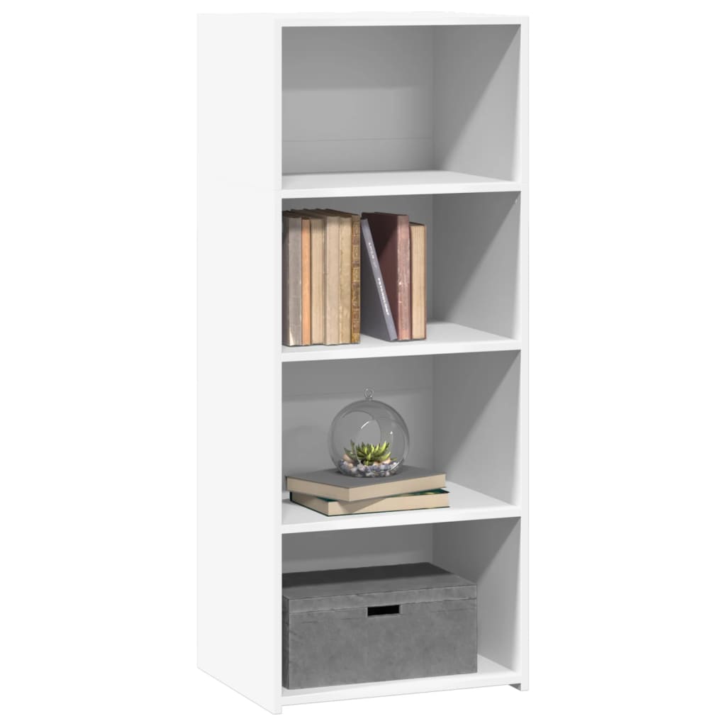 vidaXL Ντουλάπι Λευκό 50x41x124 εκ. από Επεξεργασμένο Ξύλο