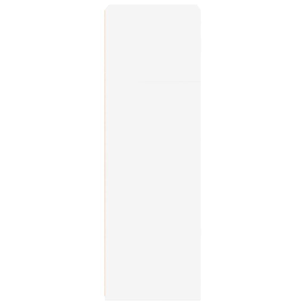 vidaXL Ντουλάπι Λευκό 50x41x124 εκ. από Επεξεργασμένο Ξύλο