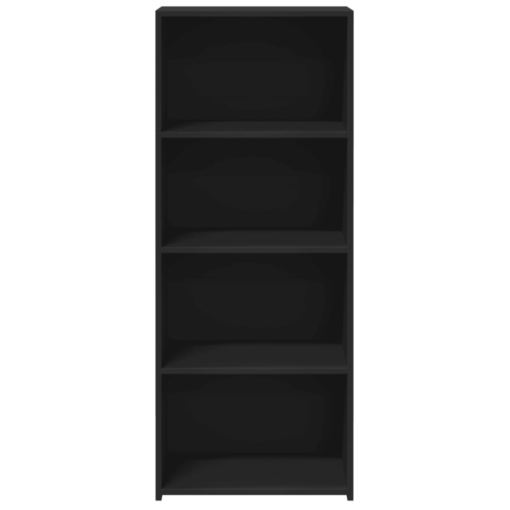 vidaXL Ντουλάπι Μαύρο 50x41x124 εκ. από Επεξεργασμένο Ξύλο