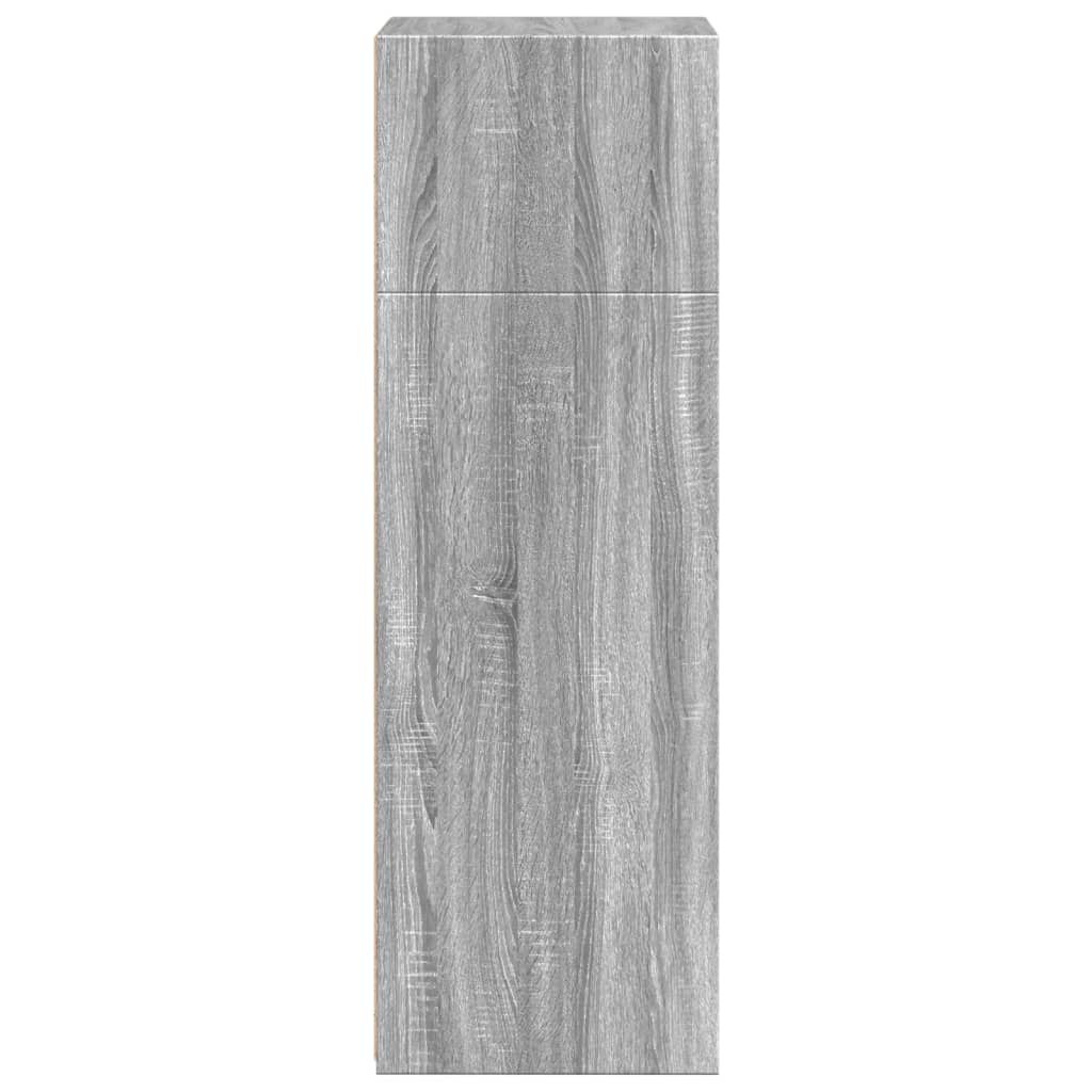 vidaXL Ντουλάπι Γκρι Sonoma 50x41x124 εκ. από Επεξεργασμένο Ξύλο