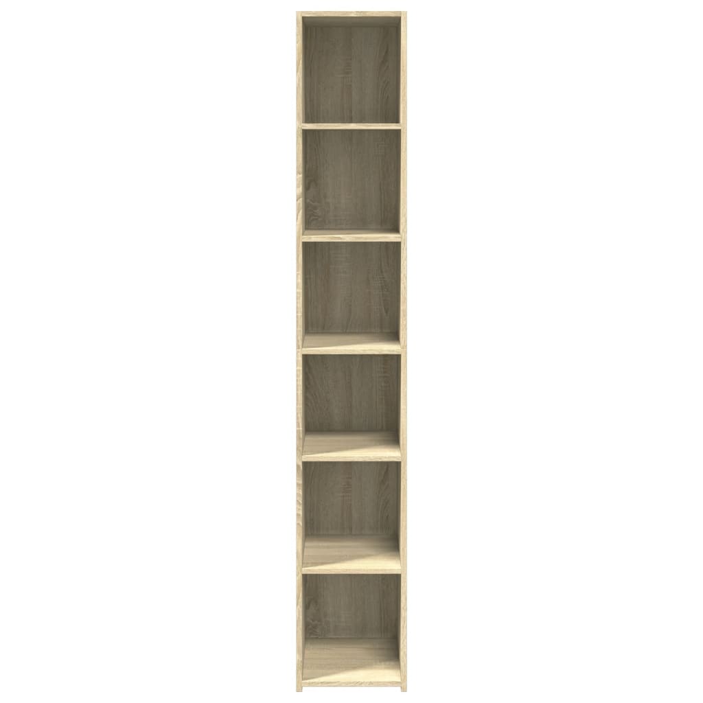 vidaXL Ντουλάπι Sonoma δρυς 30x41x185 εκ. από Επεξεργασμένο Ξύλο