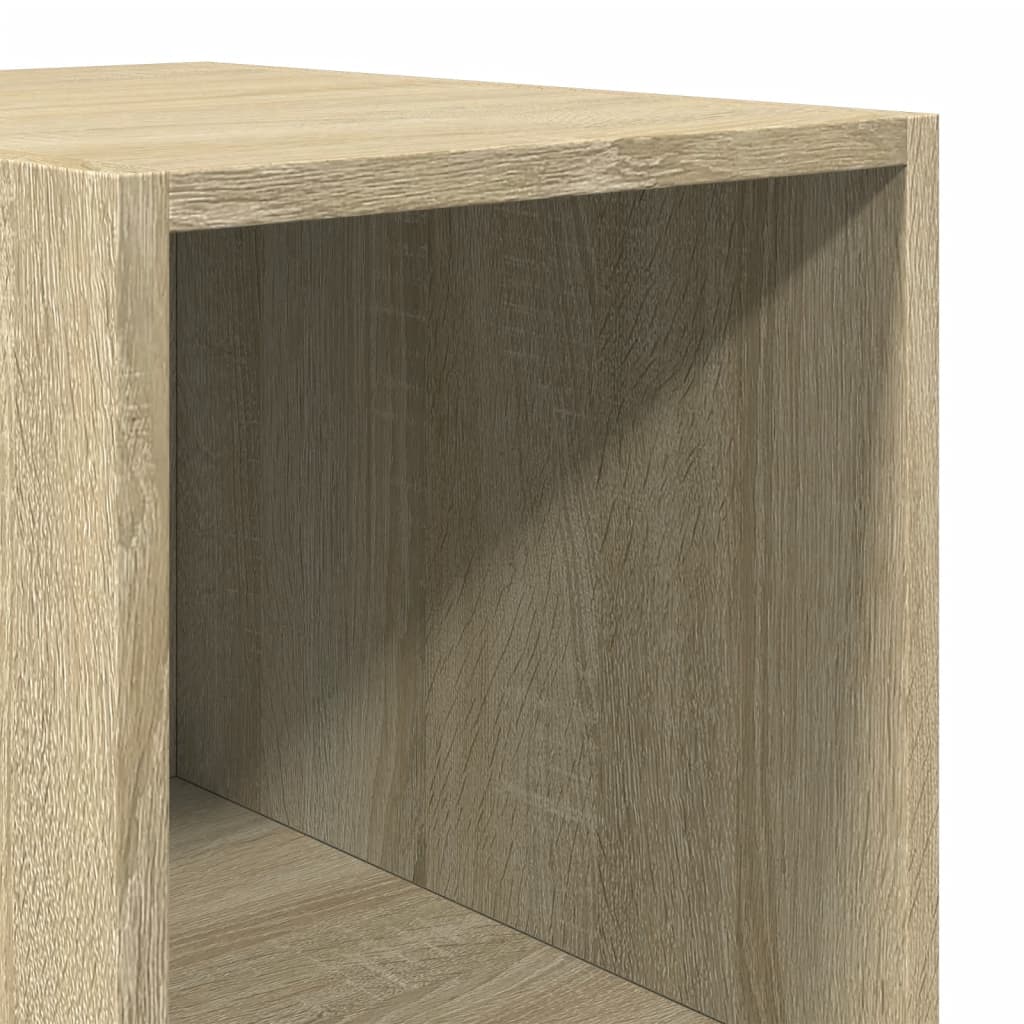 vidaXL Ντουλάπι Sonoma δρυς 30x41x185 εκ. από Επεξεργασμένο Ξύλο
