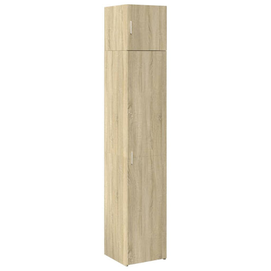 vidaXL Ντουλάπι Αποθήκευσης Στενό Δρυς 40x42,5x225 εκ. Επεξεργ. Ξύλο