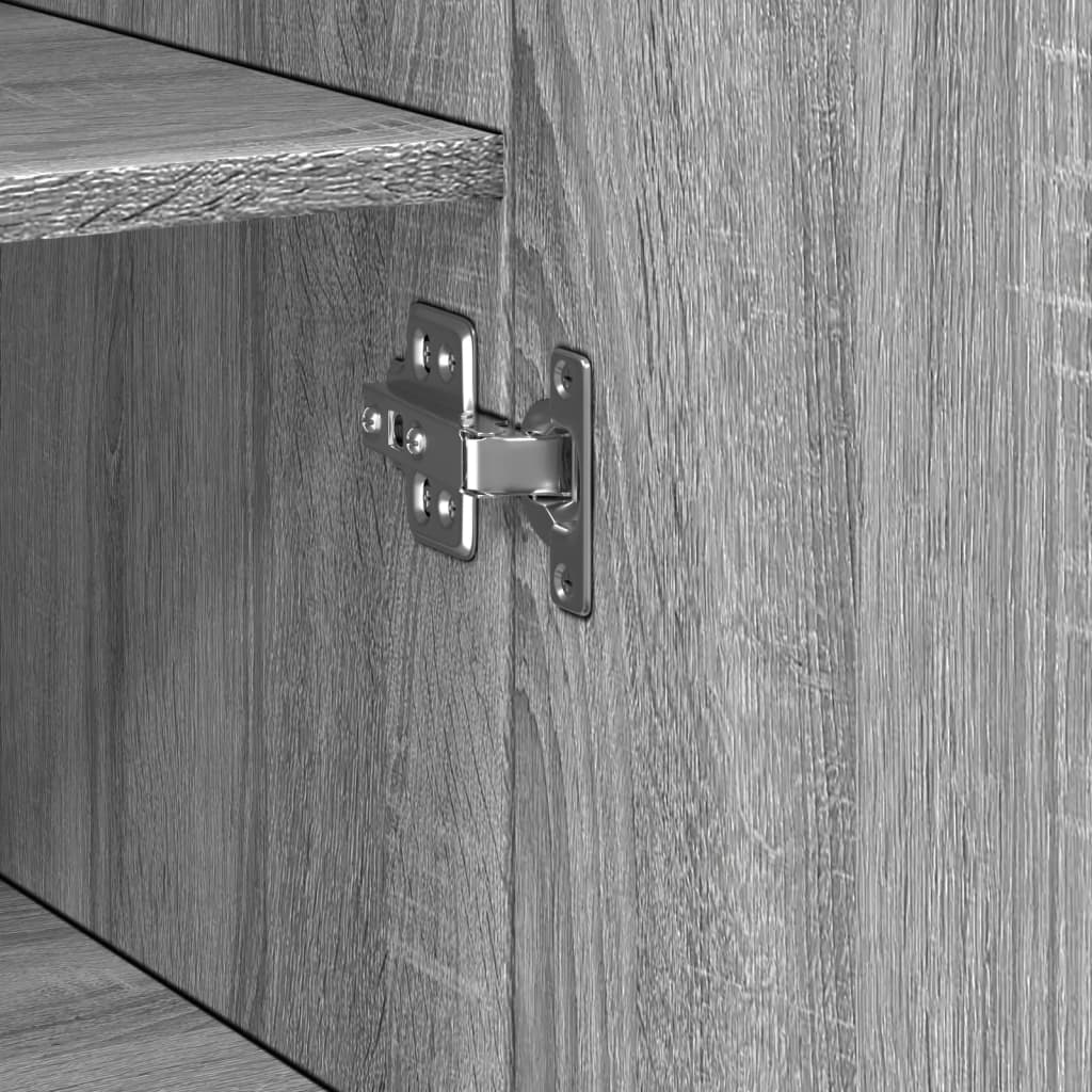 vidaXL Ντουλάπι Αποθήκευσης Στενό Δρυς 40x42,5x225 εκ. Επεξεργ. Ξύλο