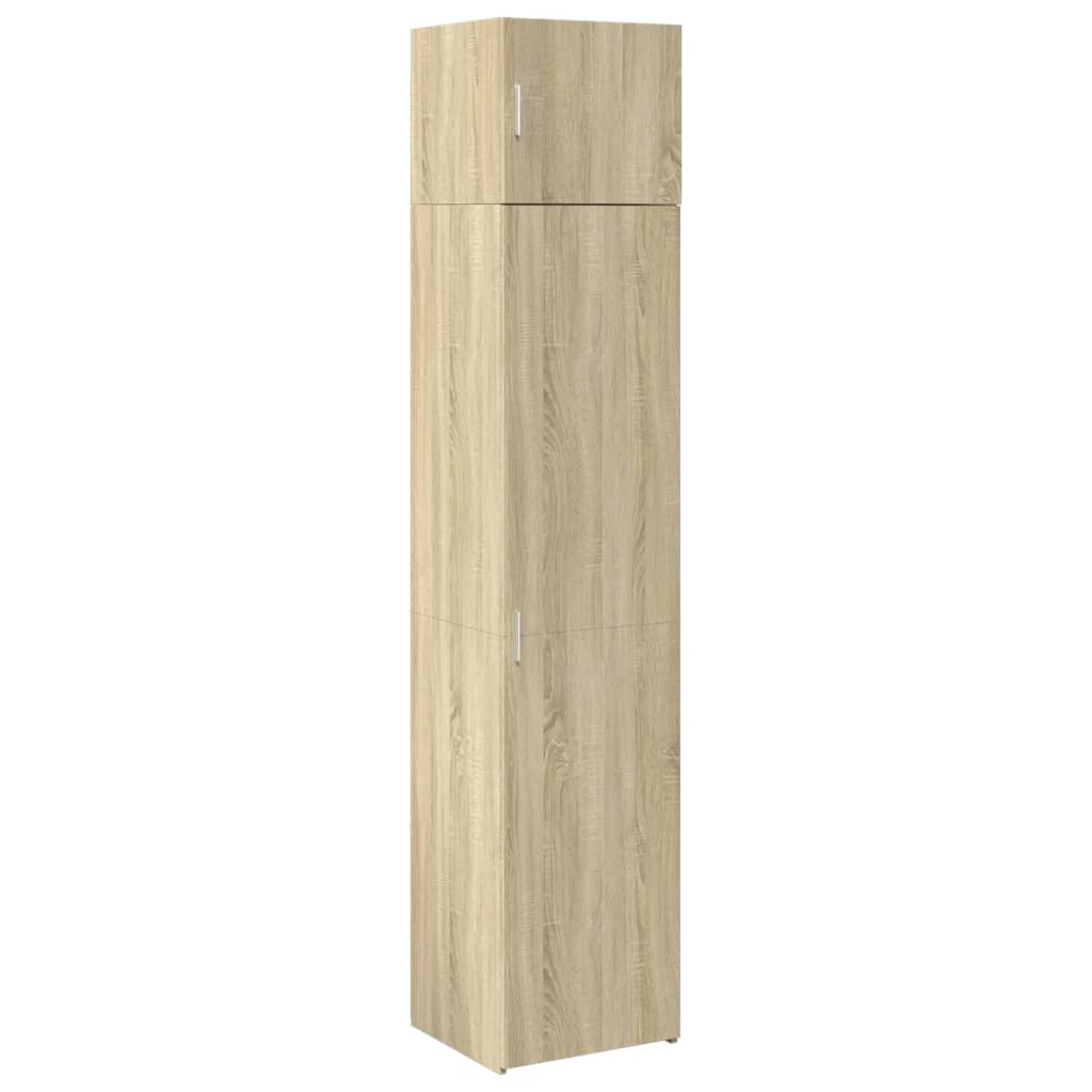 vidaXL Ντουλάπι Αποθήκευσης Στενό Δρυς 45x42,5x225 εκ. Επεξεργ. Ξύλο