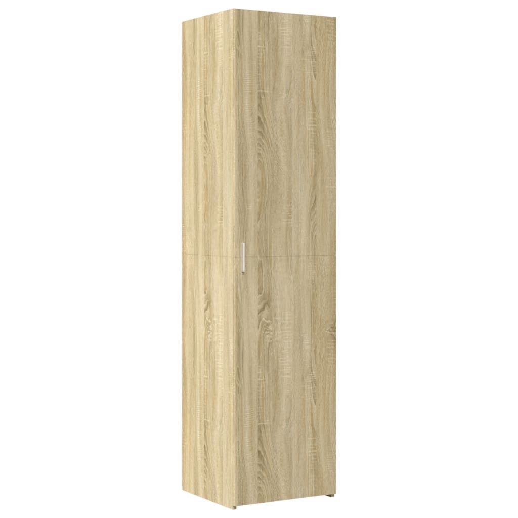 vidaXL Ντουλάπι Αποθήκευσης Στενό Δρυς 45x42,5x225 εκ. Επεξεργ. Ξύλο