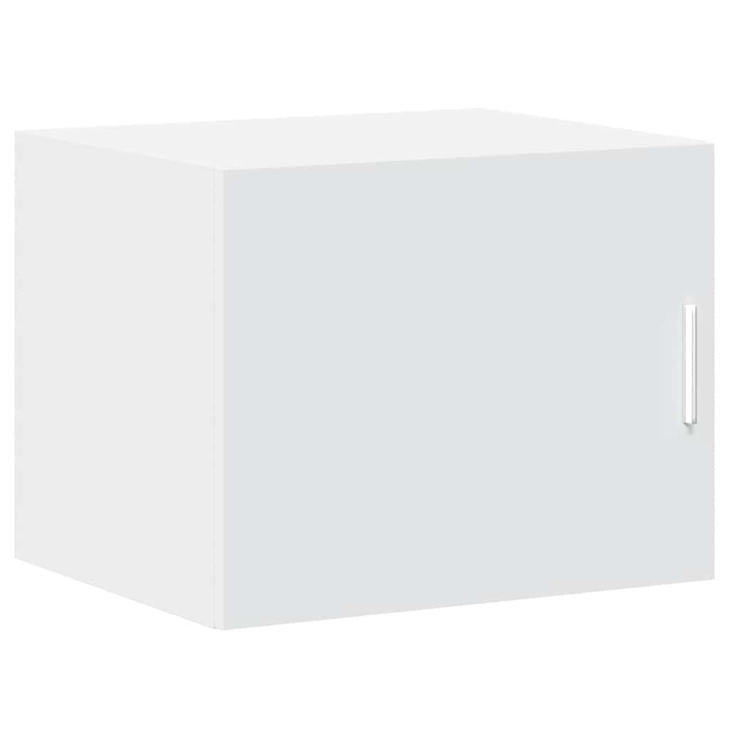 vidaXL Ντουλάπι Αποθήκευσης Στενό Λευκό 50x42,5x225 εκ. Επεξεργ. Ξύλο