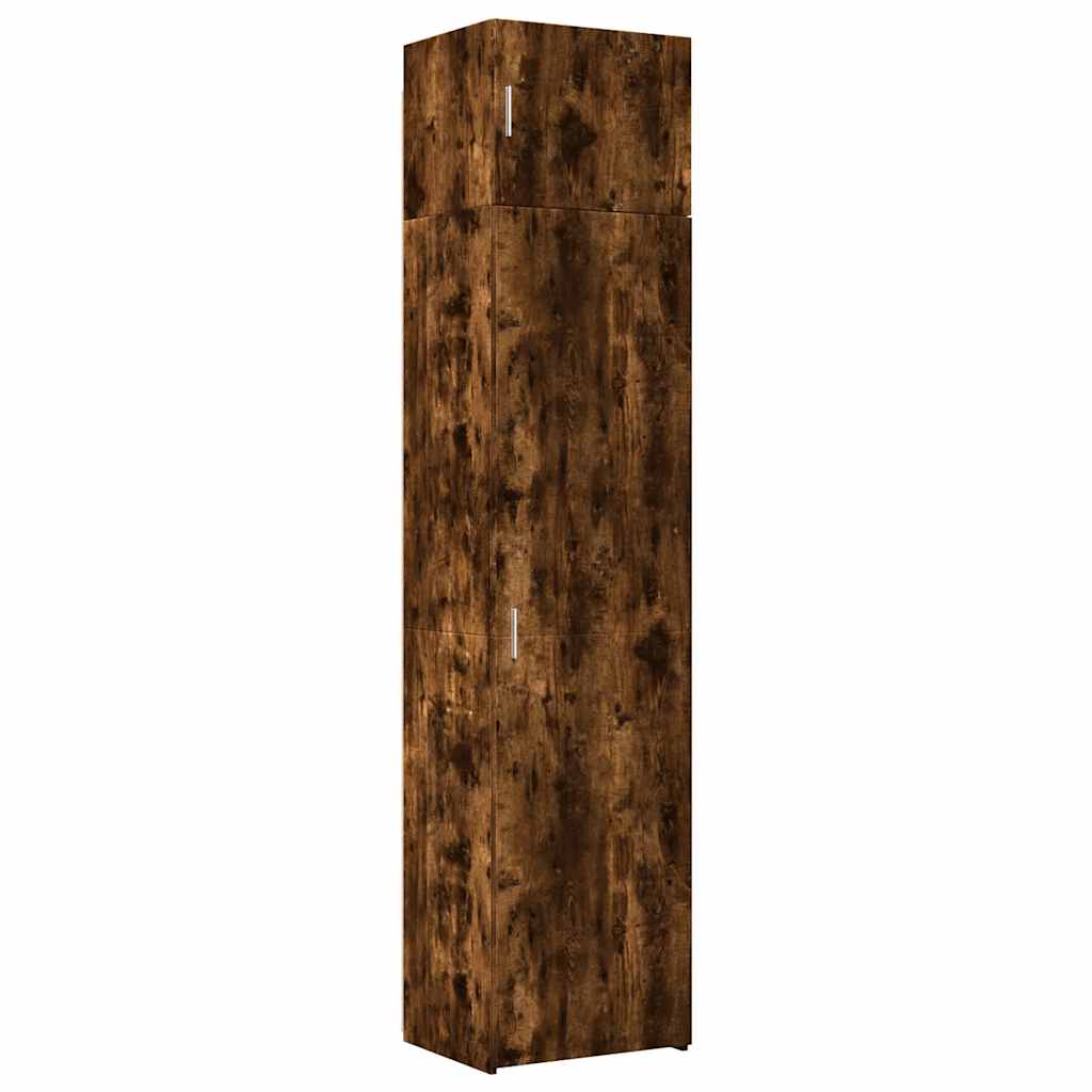 vidaXL Ντουλάπι Αποθήκευσης Στενό Δρυς 50x42,5x225 εκ. Επεξεργ. Ξύλο