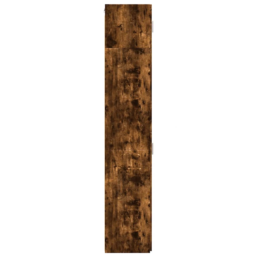 vidaXL Ντουλάπι Αποθήκευσης Στενό Δρυς 50x42,5x225 εκ. Επεξεργ. Ξύλο