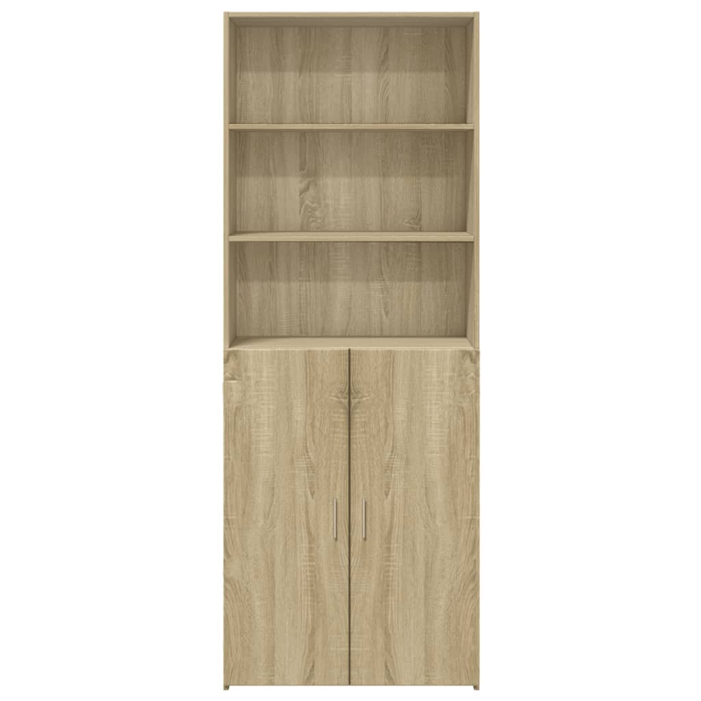vidaXL Ντουλάπι Sonoma Δρυς 70x42,5x185 εκ. από Επεξεργασμένο Ξύλο