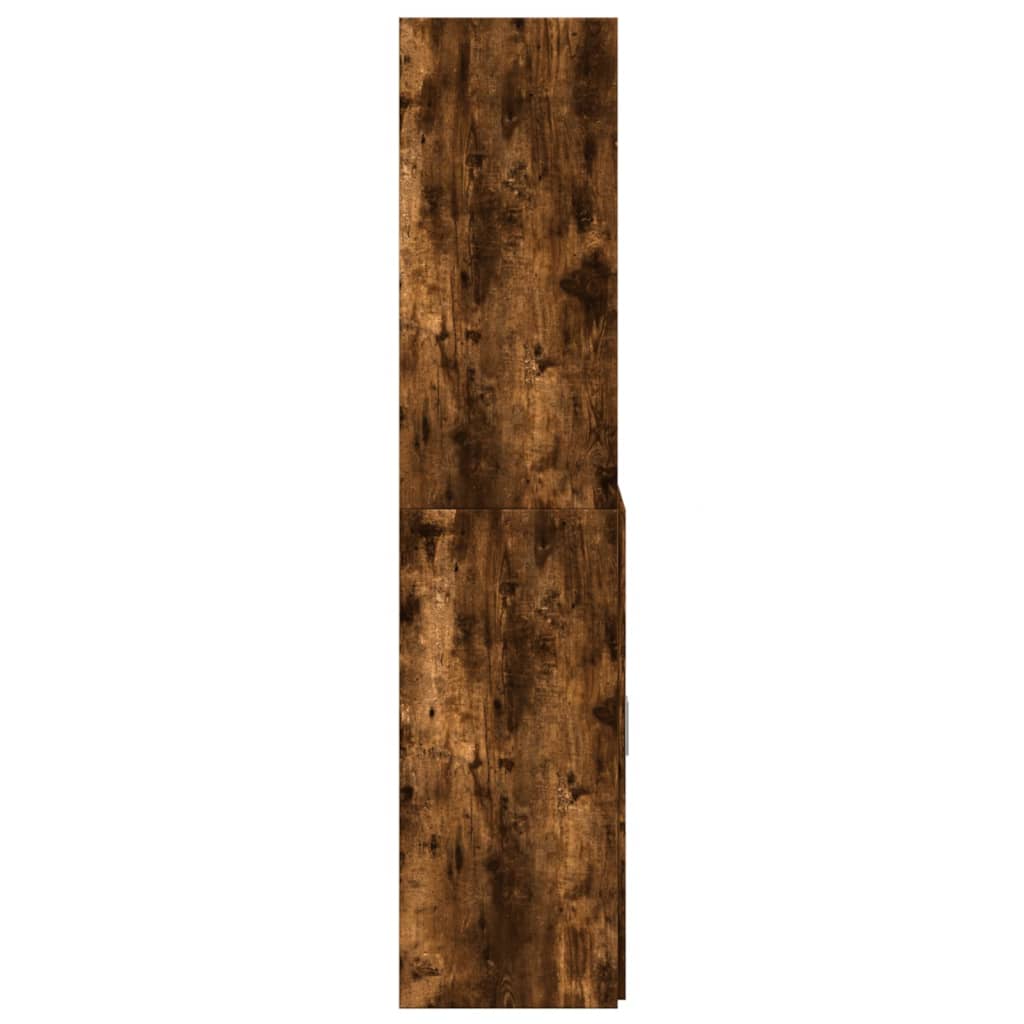 vidaXL Ντουλάπα Καπνιστή Δρυς 80x42,5x185 εκ. από Επεξεργασμένο Ξύλο