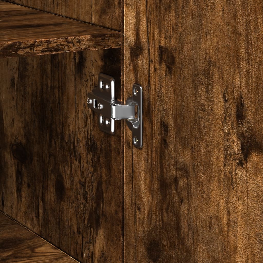 vidaXL Ντουλάπι Καπνιστή Δρυς 40x42,5x185 εκ. από Επεξεργασμένο Ξύλο